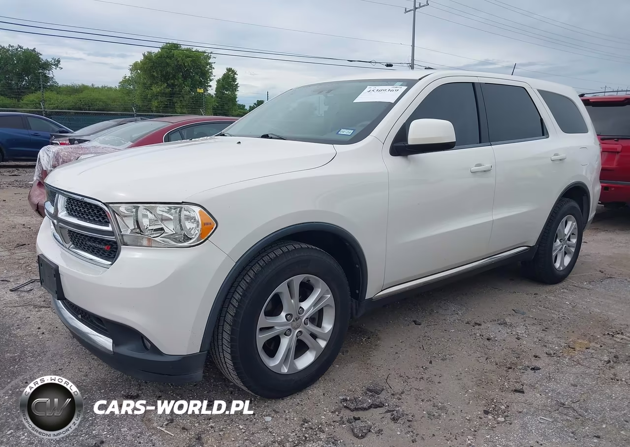 2012 Dodge Durango Sxt VIN:1C4RDHAG7CC320022 - 2