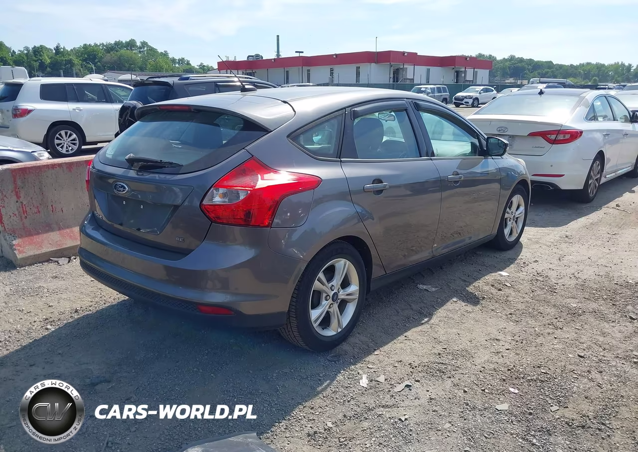 2014 Ford Focus Se VIN:1FADP3K23EL377785 - 4