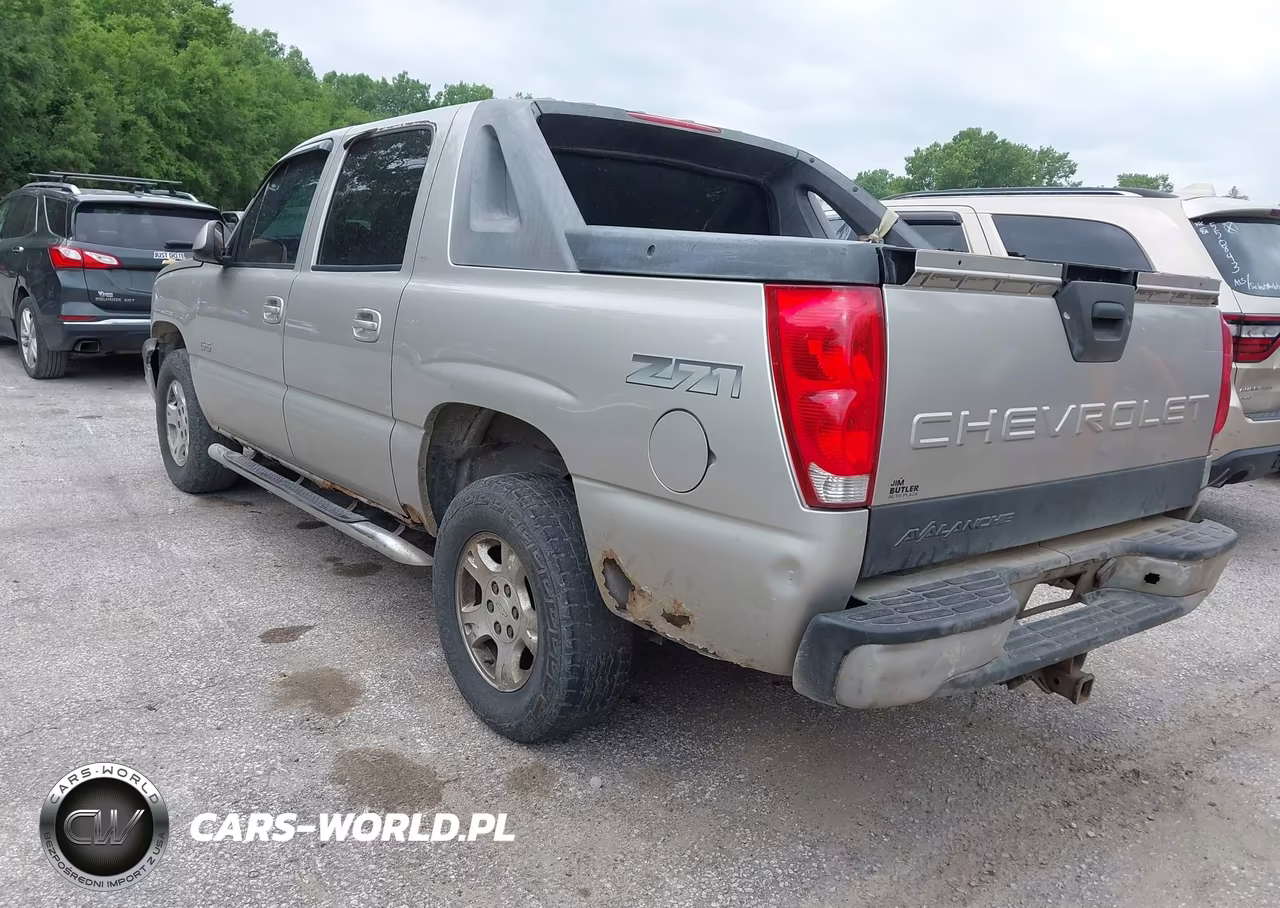 2005 Chevrolet Avalanche 1500 Z71 VIN:3GNEK12Z05G263326 - 3