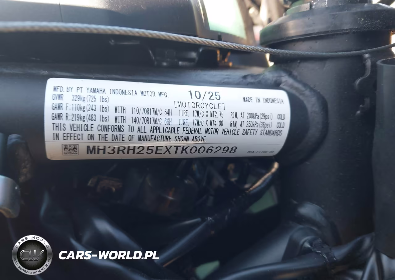 2026 Yamaha Yfz320 A VIN:MH3RH25EXTK006298 - 10