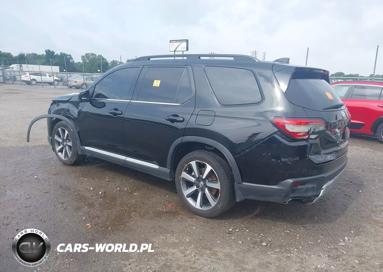 2025 Honda Pilot Elite VIN:5FNYG1H81SB072618 - 3