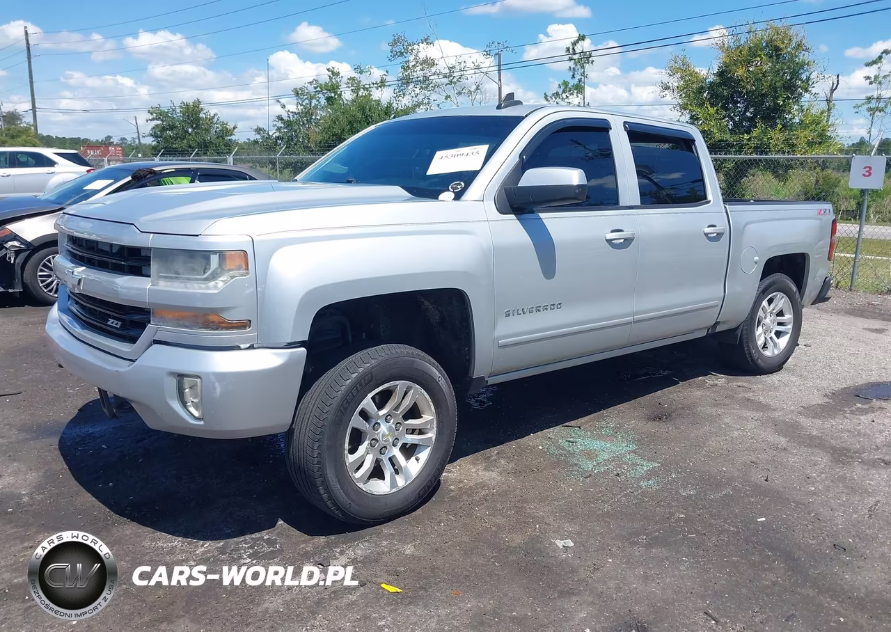 2016 Chevrolet Silverado 1500 2Lt VIN:3GCUKREC3GG192717 - 2