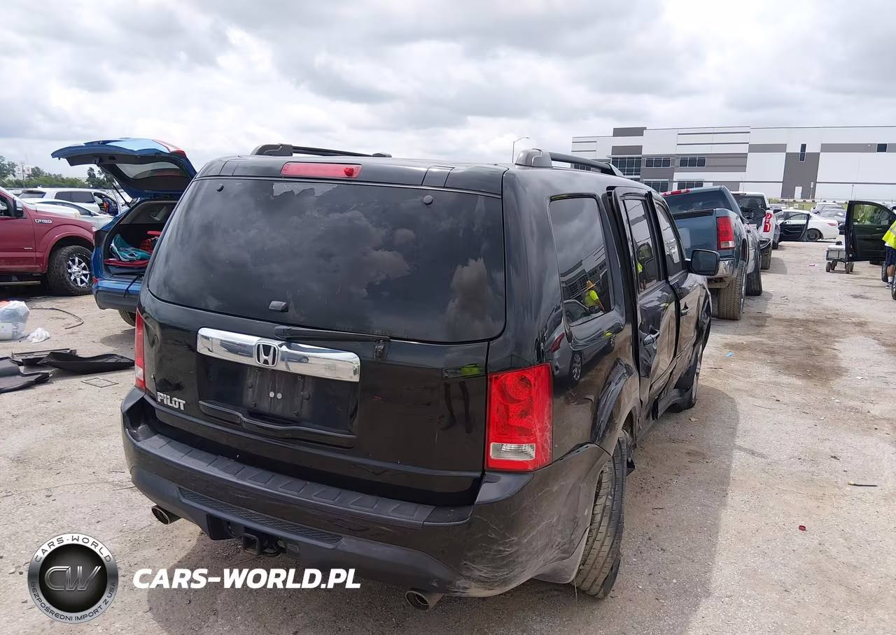2015 Honda Pilot Ex-L VIN:5FNYF3H75FB015382 - 4