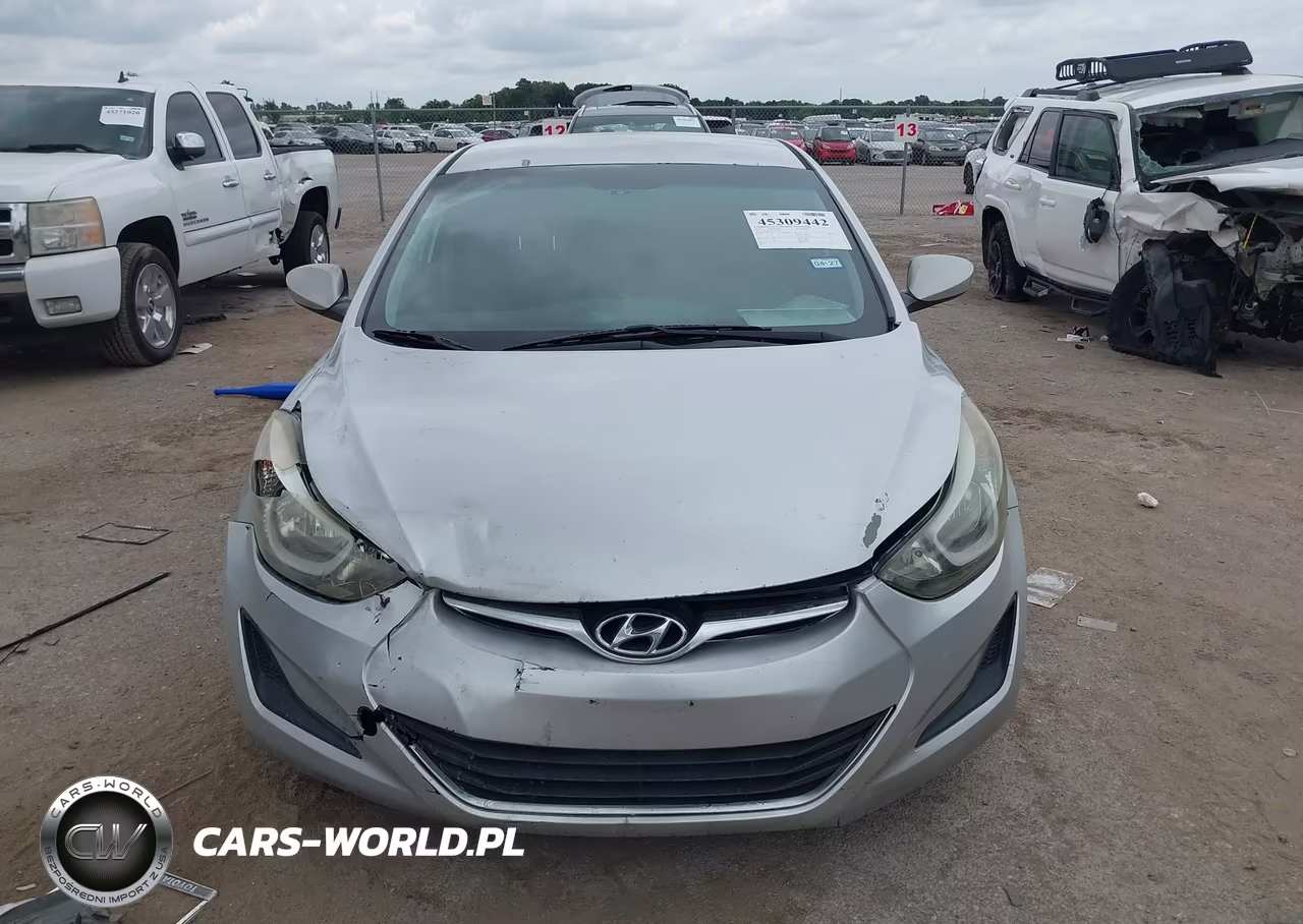 2016 Hyundai Elantra Se VIN:5NPDH4AE2GH705102 - 12