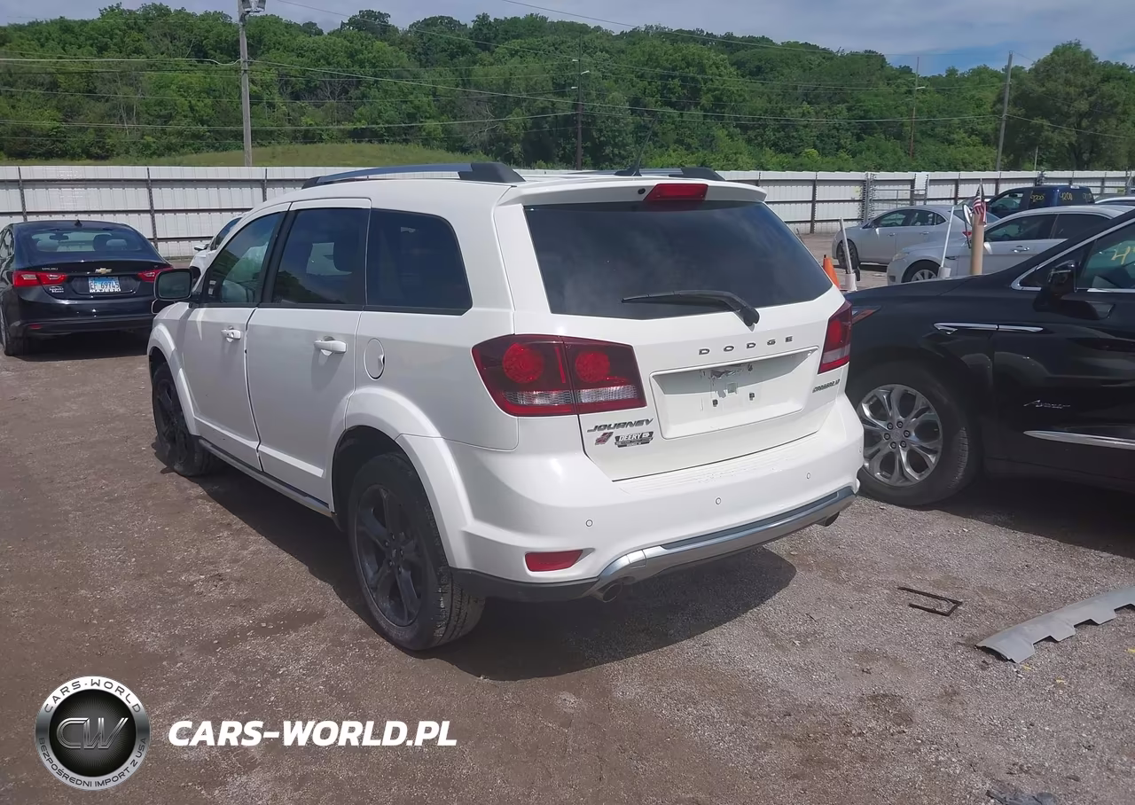 2018 Dodge Journey Crossroad Awd VIN:3C4PDDGGXJT278440 - 3