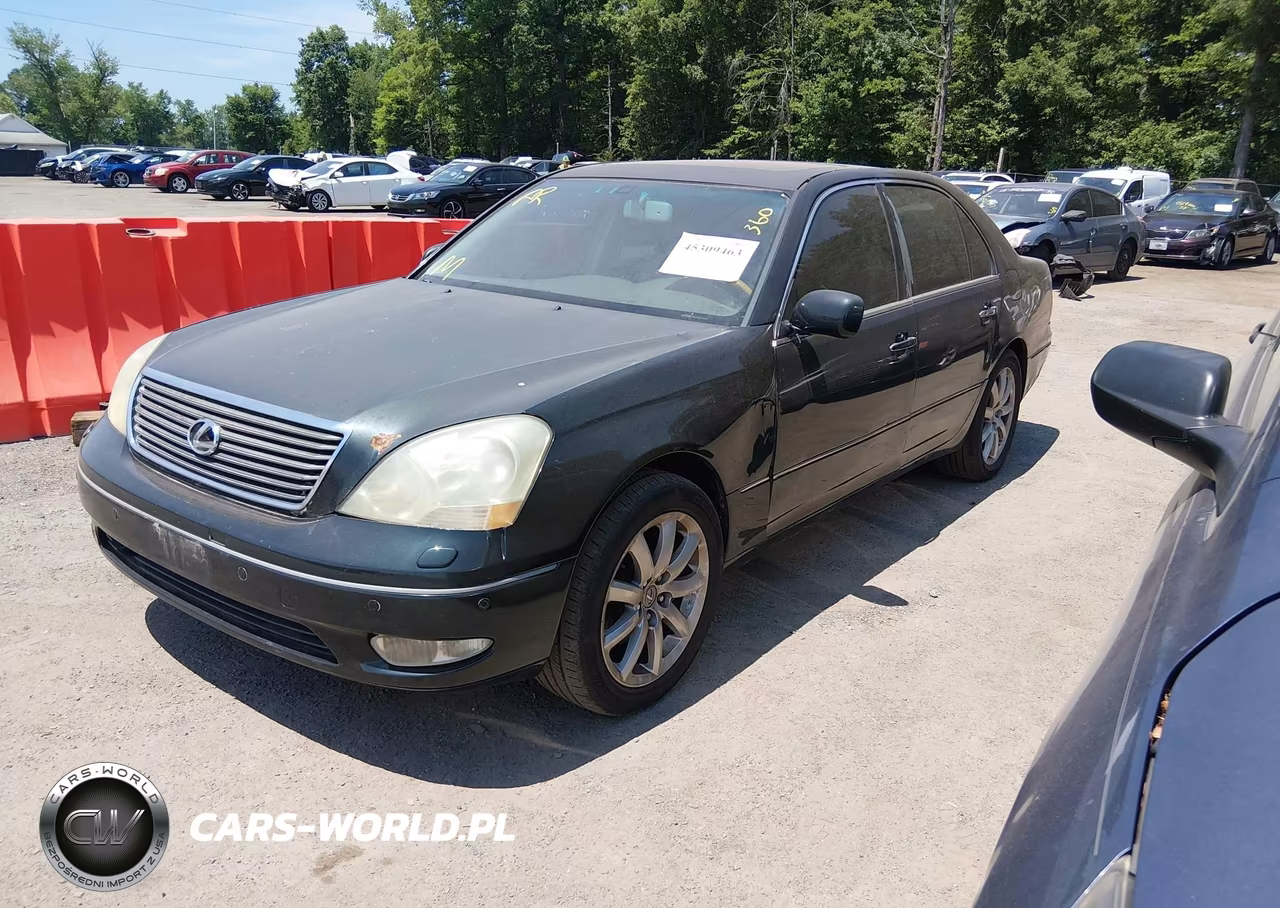 2002 Lexus Ls 430 VIN:JTHBN30F020082555 - 2