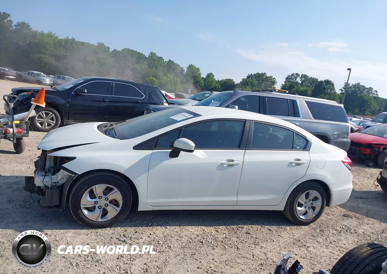 2015 Honda Civic Lx VIN:19XFB2F58FE106179 - 14