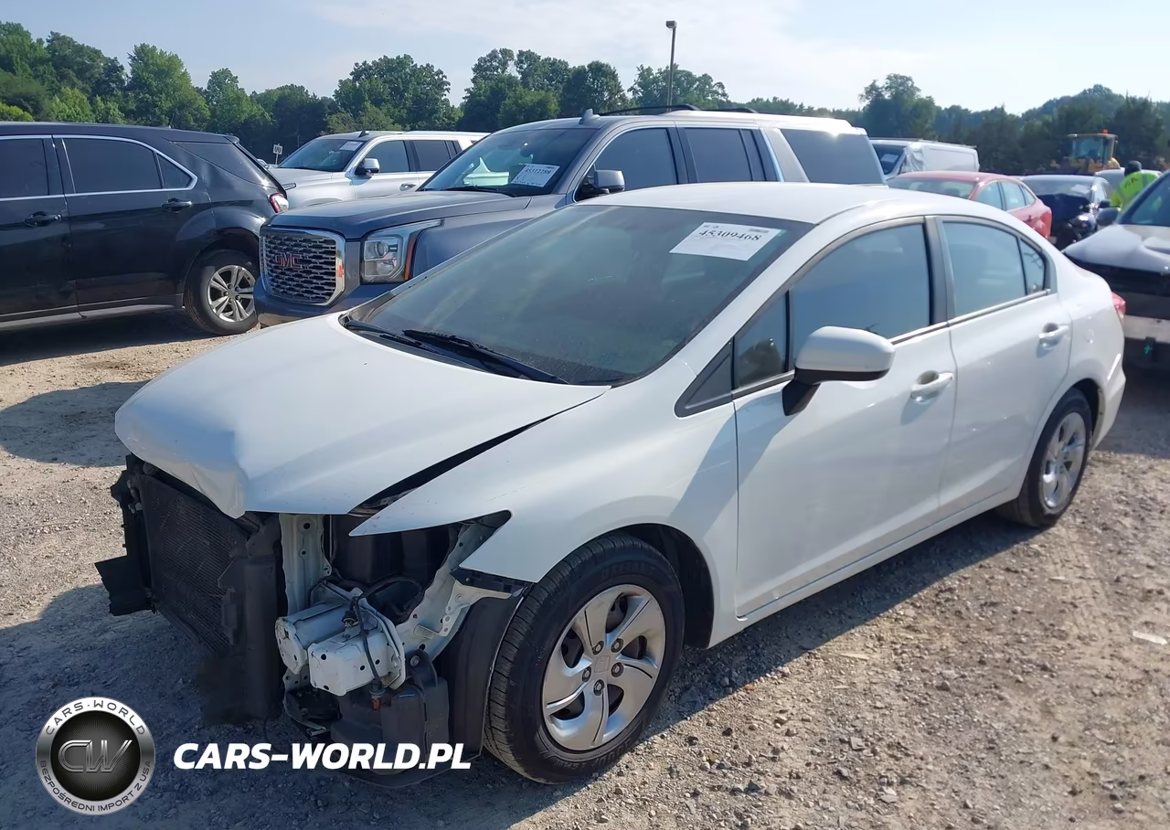 2015 Honda Civic Lx VIN:19XFB2F58FE106179 - 2