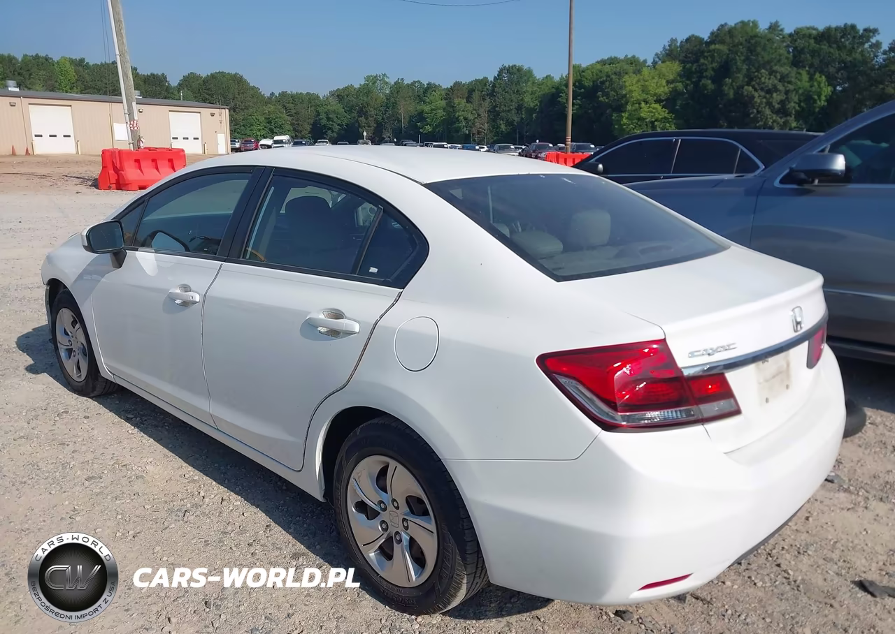 2015 Honda Civic Lx VIN:19XFB2F58FE106179 - 3