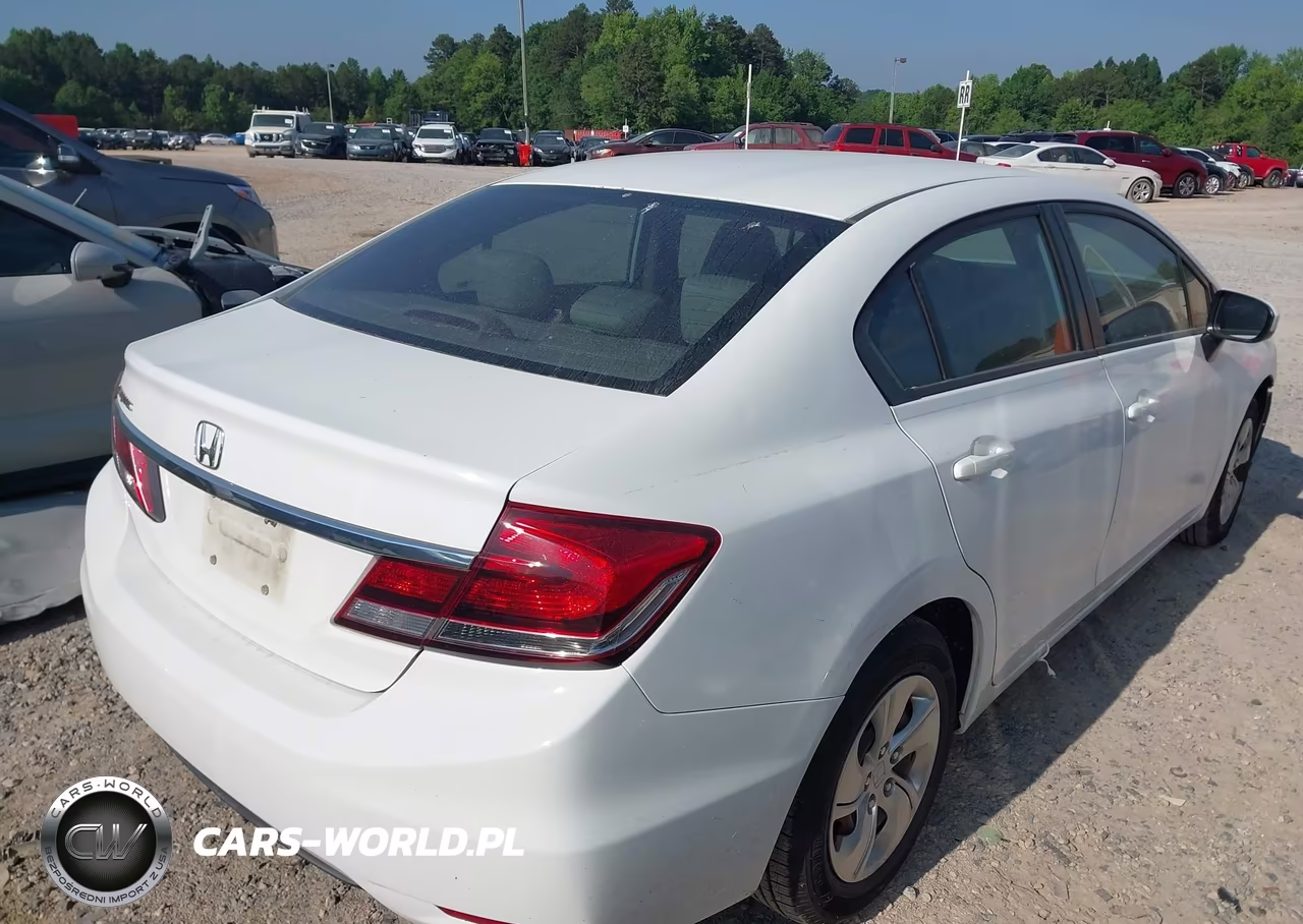 2015 Honda Civic Lx VIN:19XFB2F58FE106179 - 4