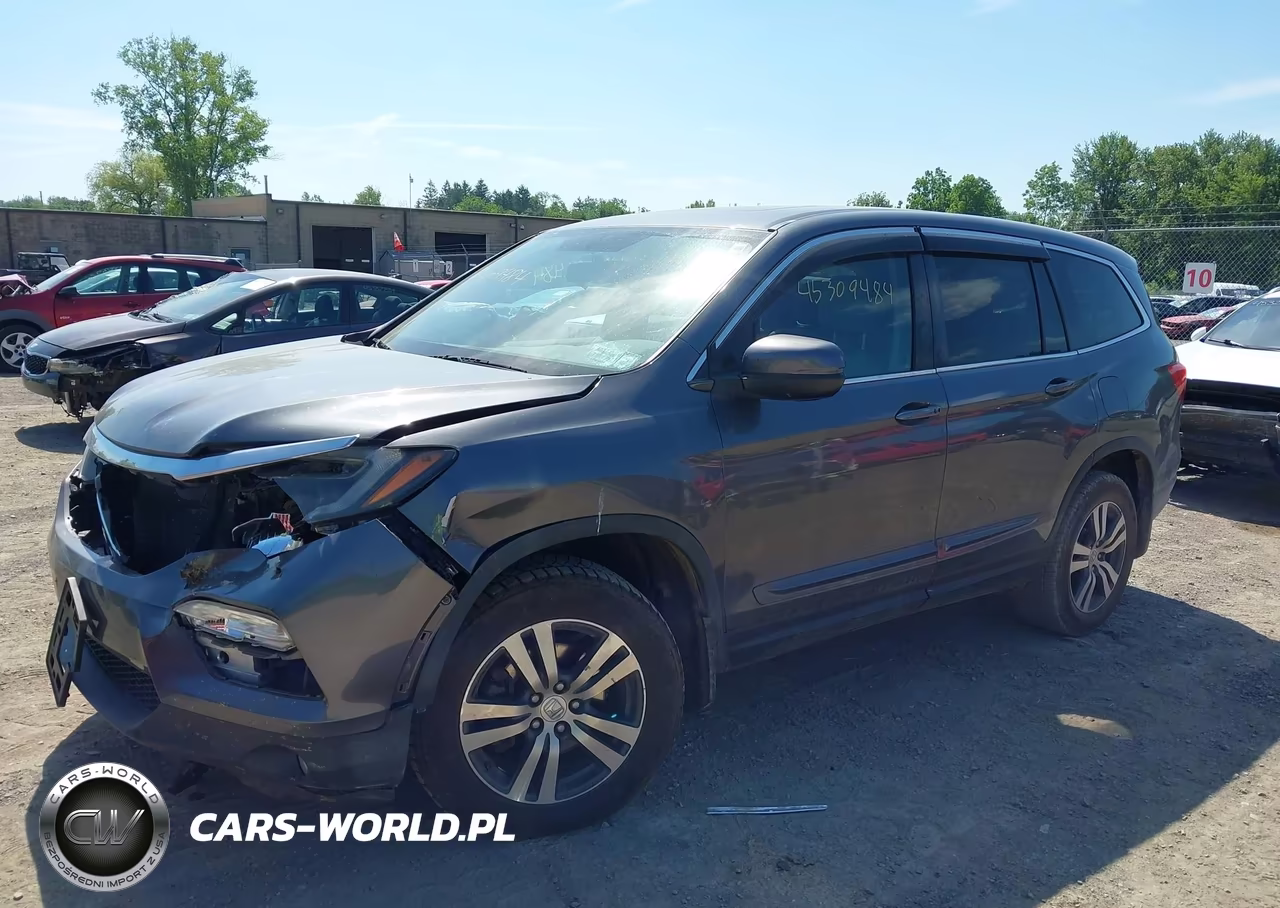 2016 Honda Pilot Ex-L VIN:5FNYF6H54GB115314 - 2