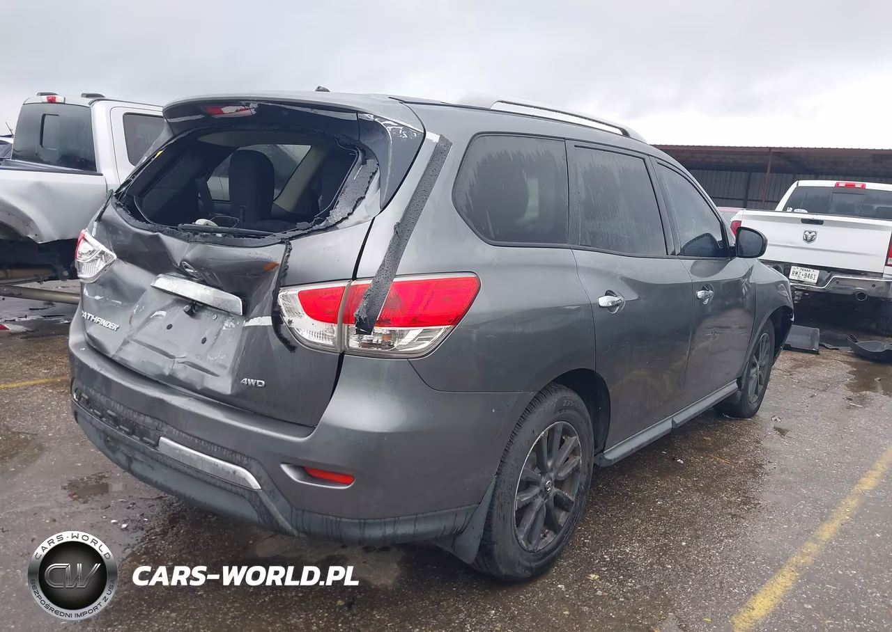 2015 Nissan Pathfinder S VIN:5N1AR2MM3FC703646 - 4