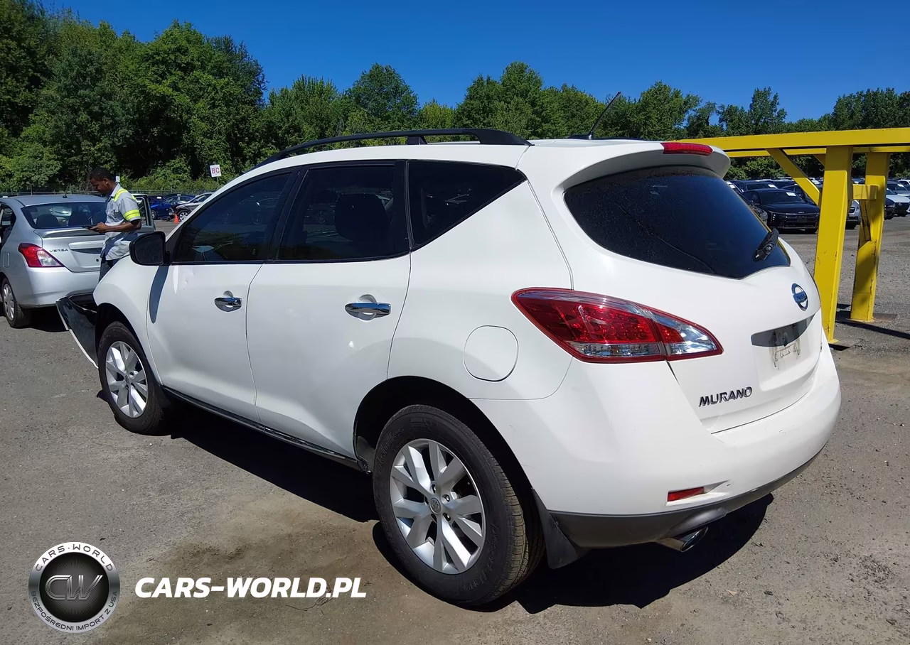 2014 Nissan Murano Sl VIN:JN8AZ1MW6EW529542 - 3