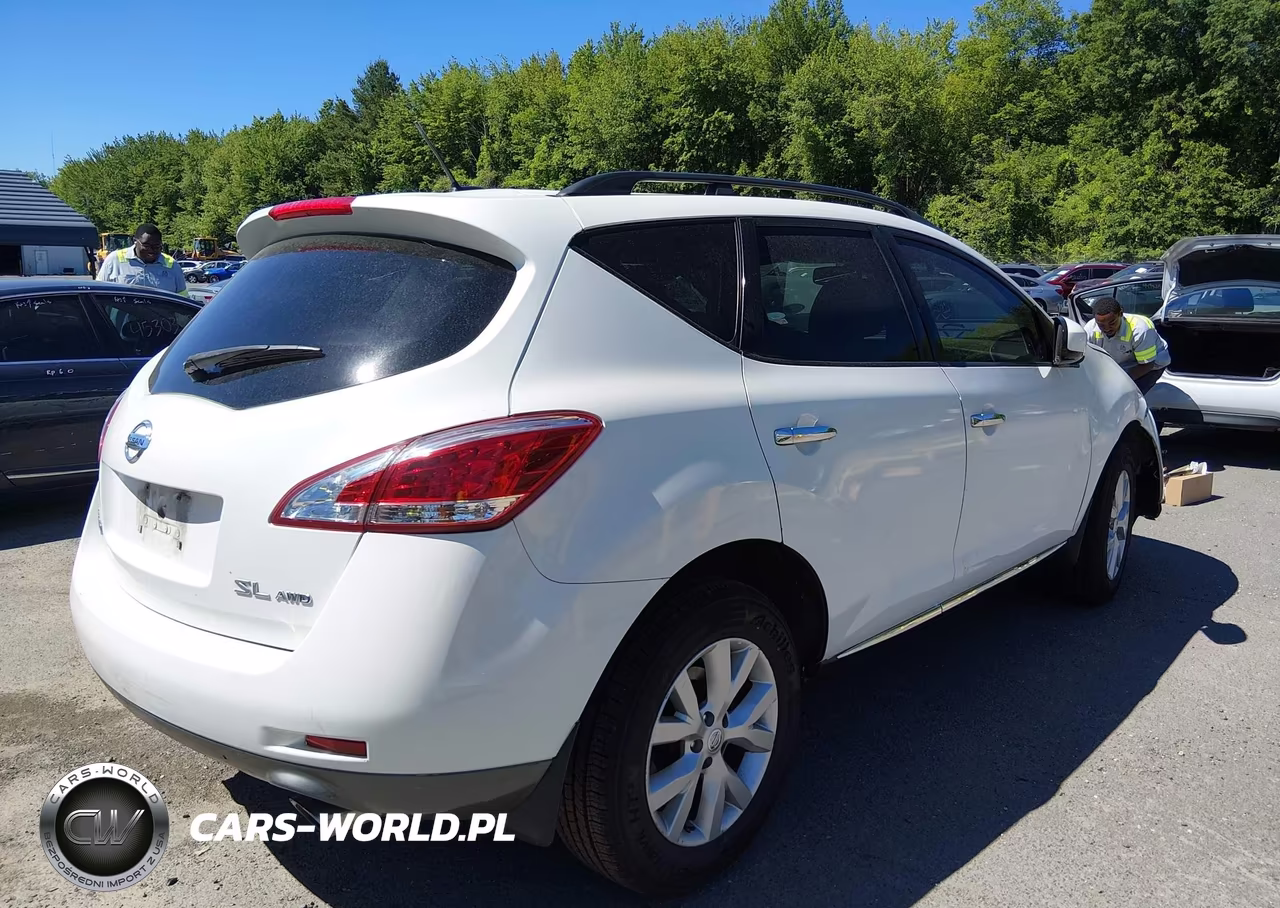 2014 Nissan Murano Sl VIN:JN8AZ1MW6EW529542 - 4