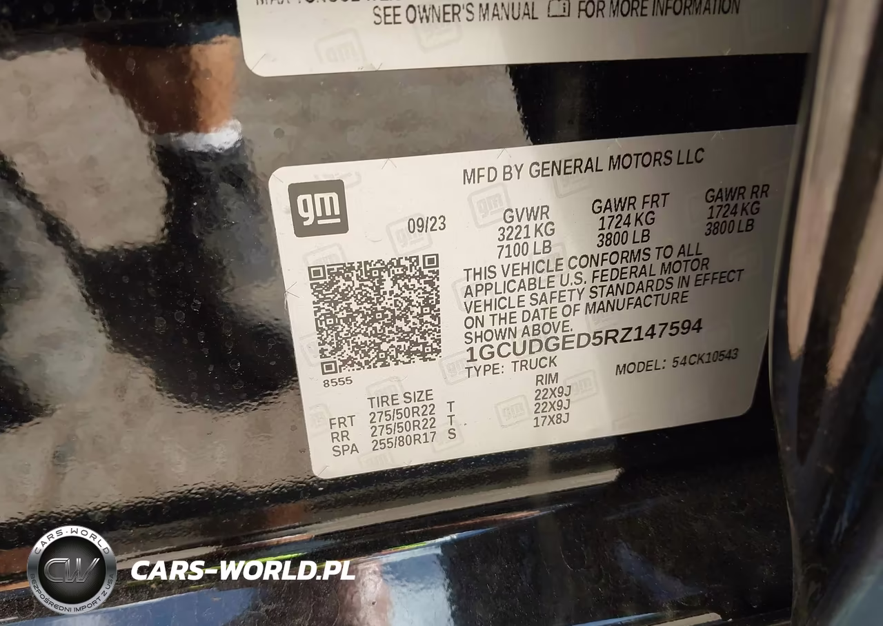 2024 Chevrolet Silverado 1500 4Wd Short Bed Ltz VIN:1GCUDGED5RZ147594 - 9