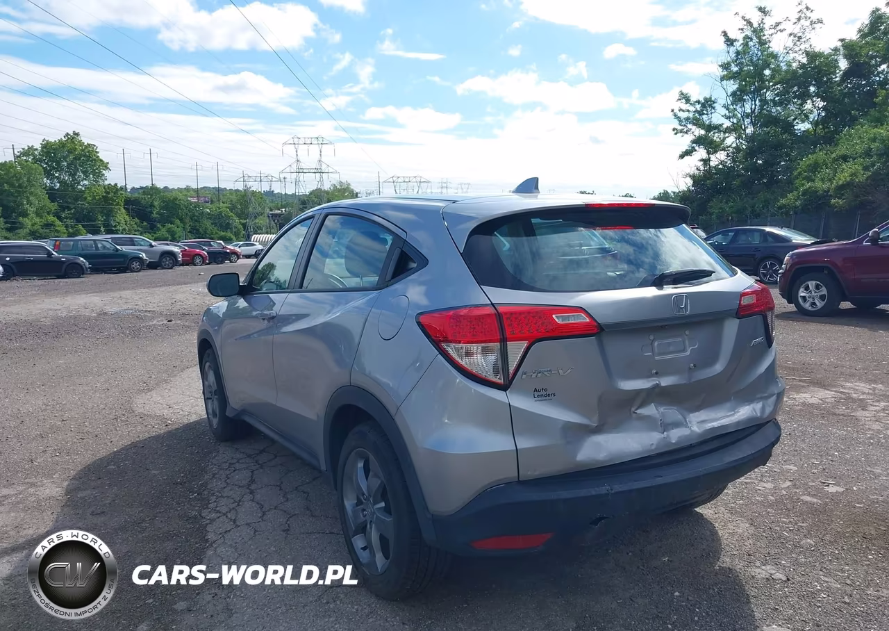 2022 Honda Hr-V Awd Lx VIN:3CZRU6H37NM763483 - 3
