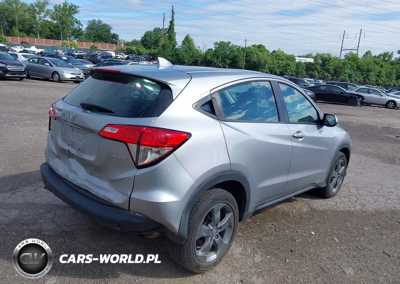 2022 Honda Hr-V Awd Lx VIN:3CZRU6H37NM763483 - 4