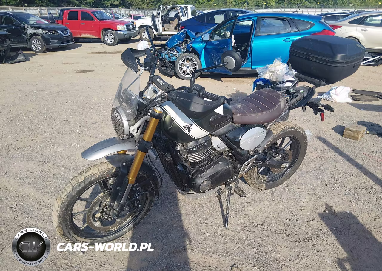2025 Triumph Motorcycle Scrambler 400 X VIN:SMTT147YXSNA29951 - 2