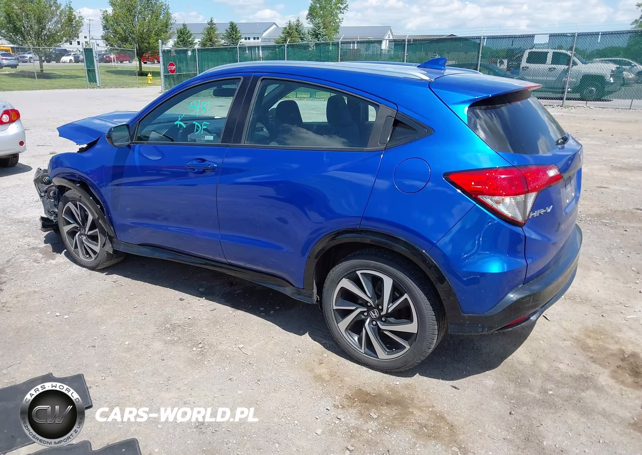 2019 Honda Hr-V Sport VIN:3CZRU6H11KG731914 - 3