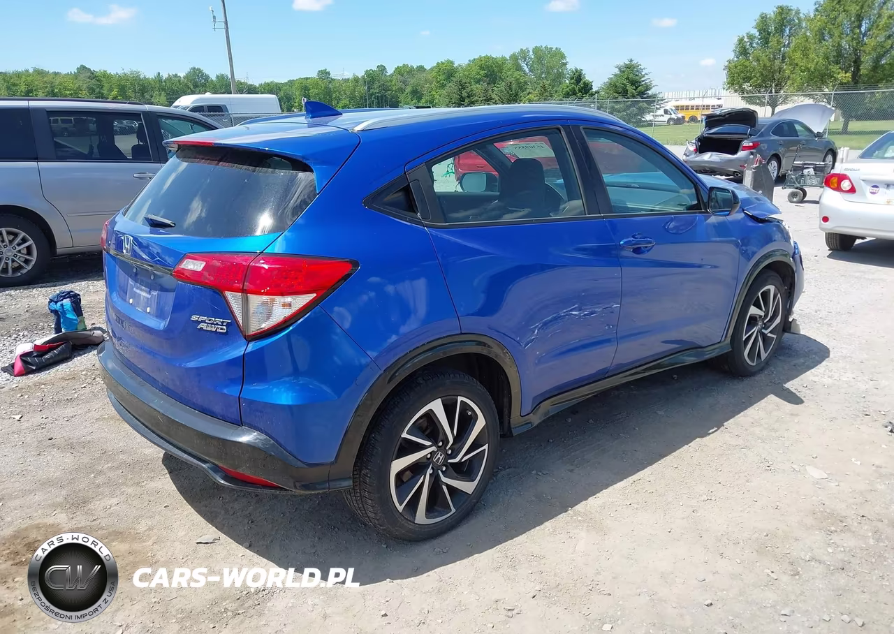 2019 Honda Hr-V Sport VIN:3CZRU6H11KG731914 - 4
