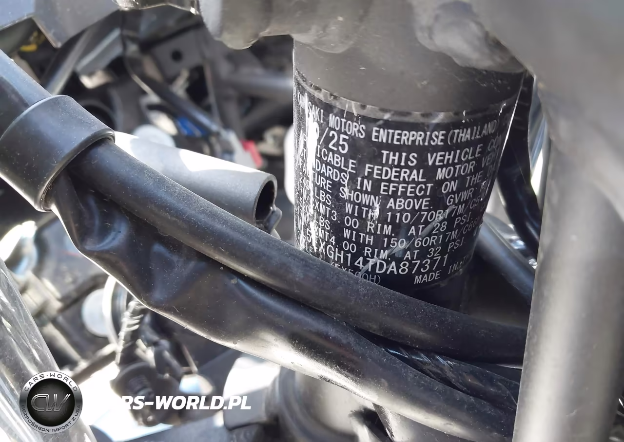 2026 Kawasaki Ex500 H VIN:ML5EXGH14TDA87371 - 10