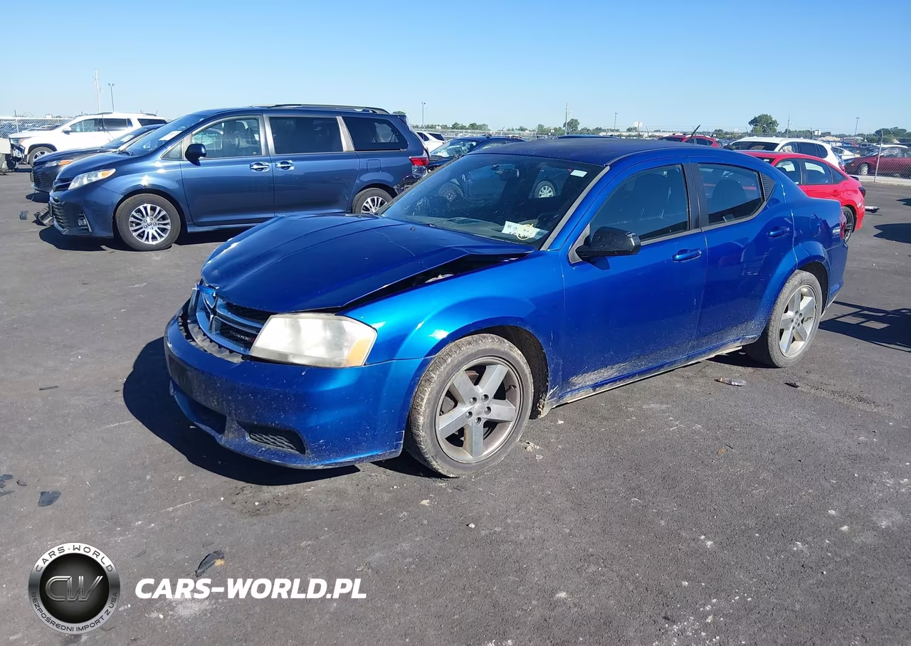 2014 Dodge Avenger Se VIN:1C3CDZAB1EN129157 - 2