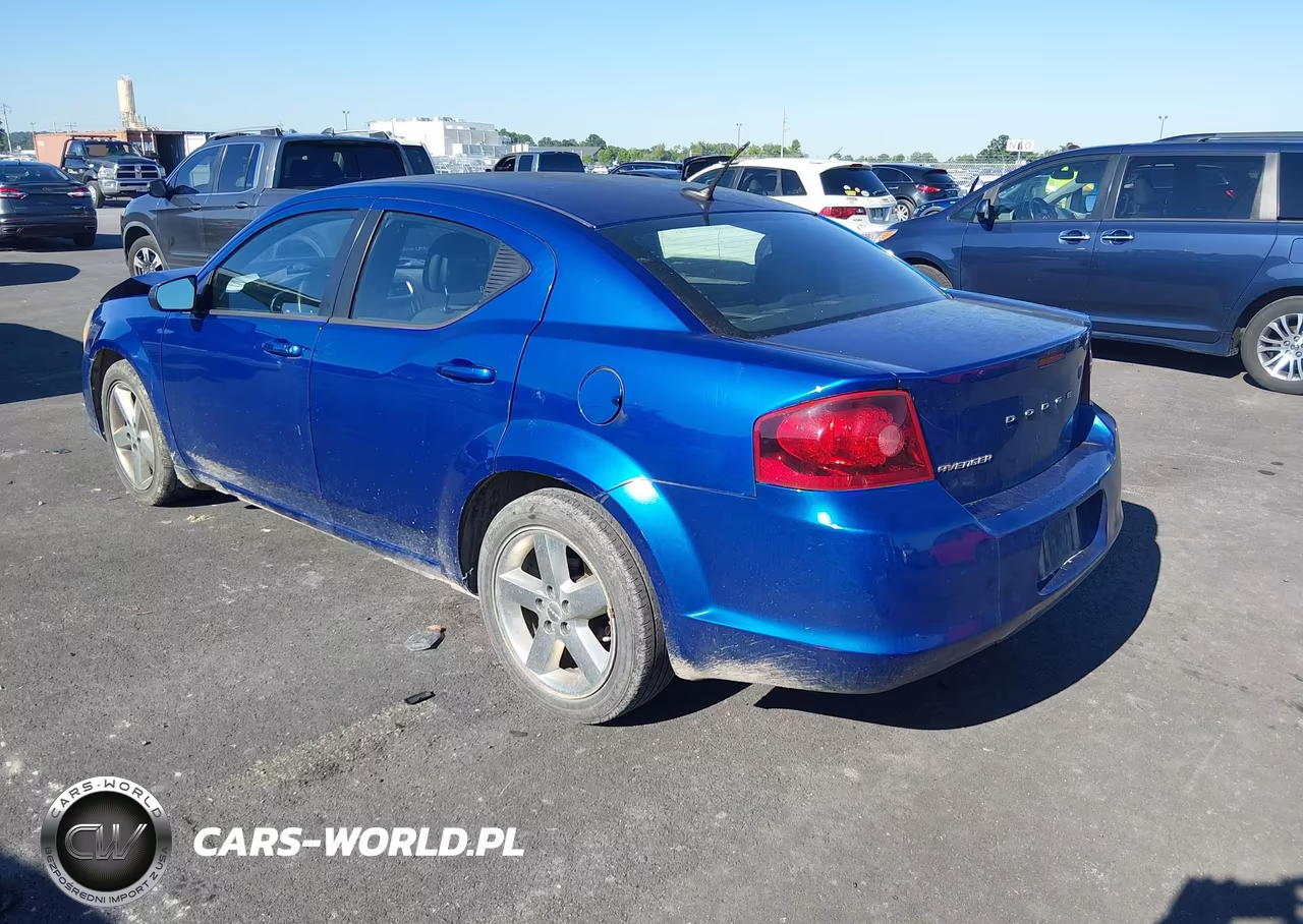 2014 Dodge Avenger Se VIN:1C3CDZAB1EN129157 - 3