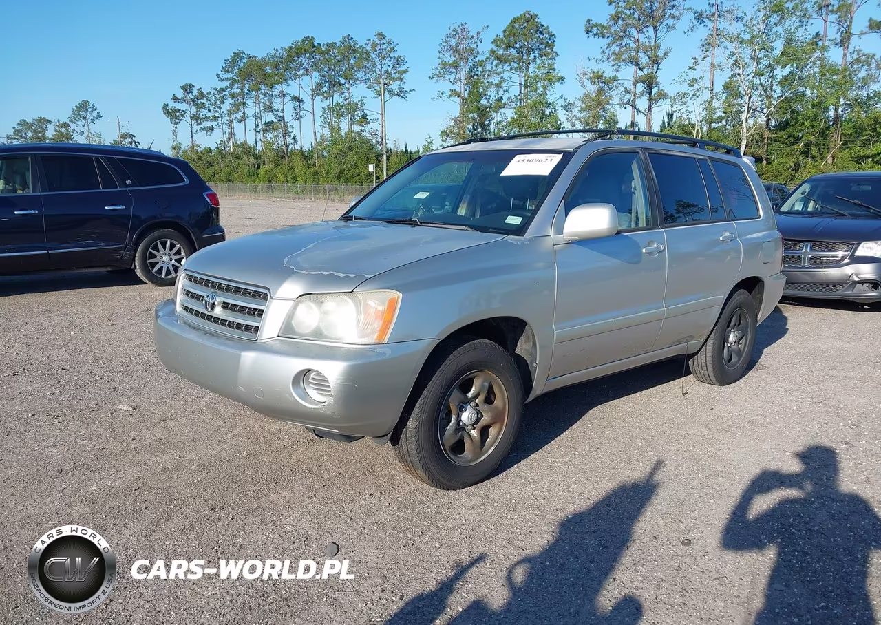 2002 Toyota Highlander VIN:JTEGD21A620025957 - 2