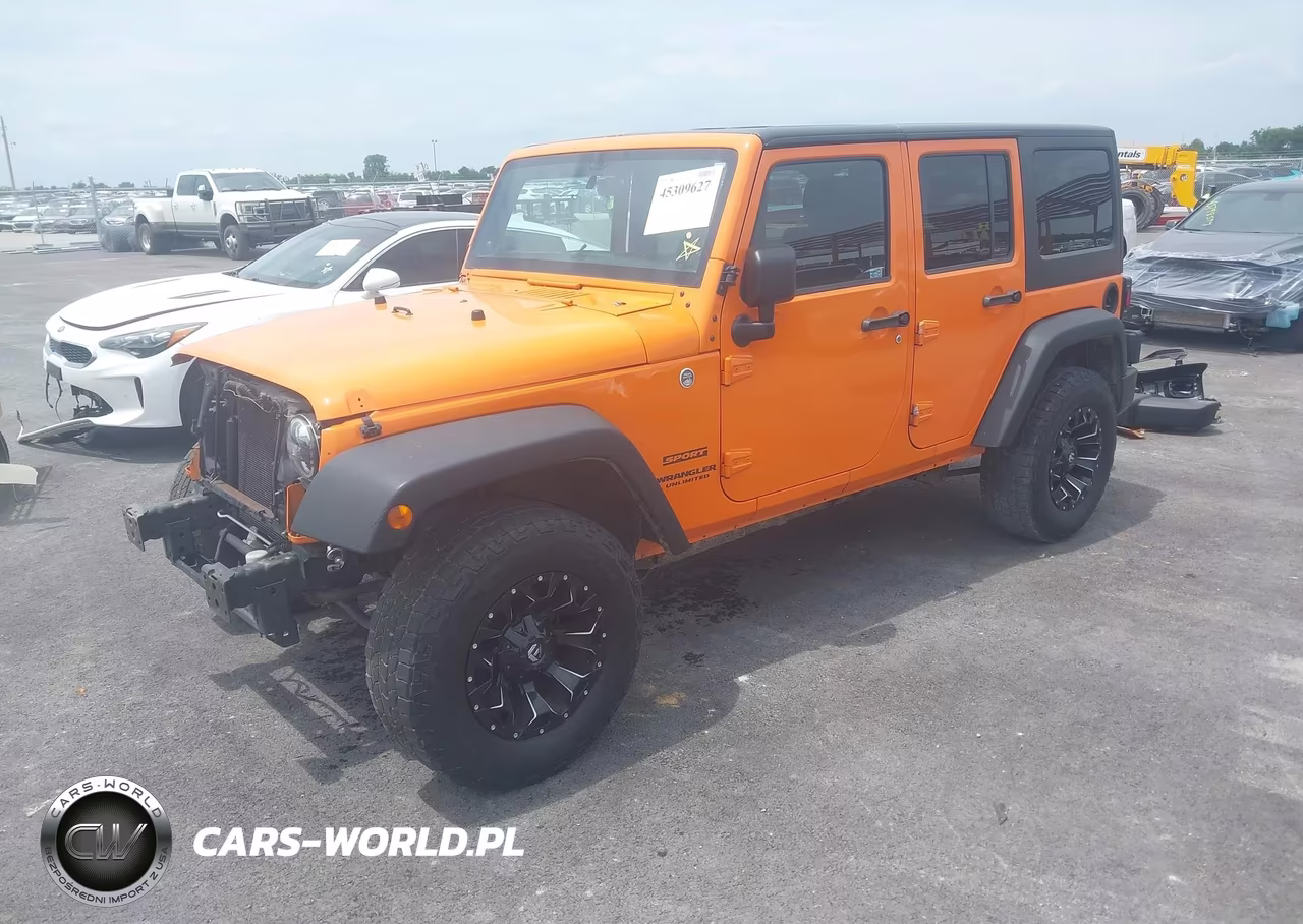2012 Jeep Wrangler Unlimited Sport VIN:1C4BJWDG4CL279715 - 2