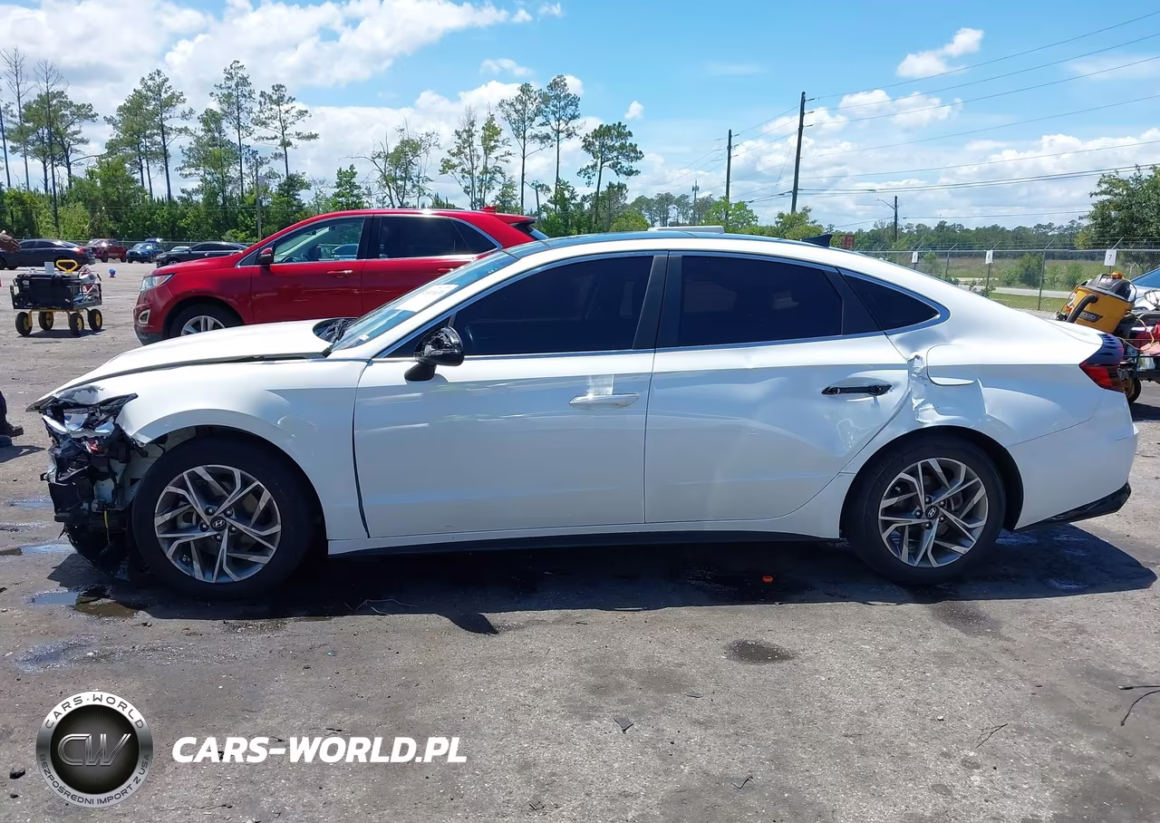 2022 Hyundai Sonata Sel VIN:KMHL14JA1NA237621 - 14