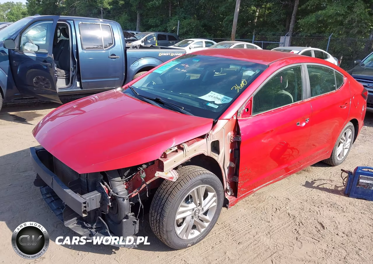 2019 Hyundai Elantra Sel VIN:5NPD84LF0KH480015 - 2