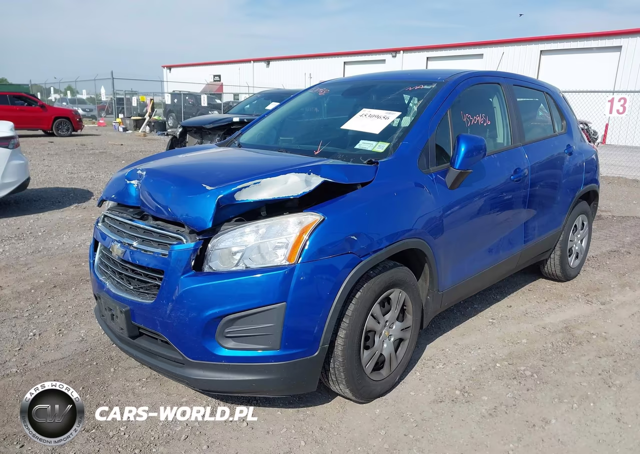 2016 Chevrolet Trax 1Ls VIN:KL7CJKSB5GB616986 - 2
