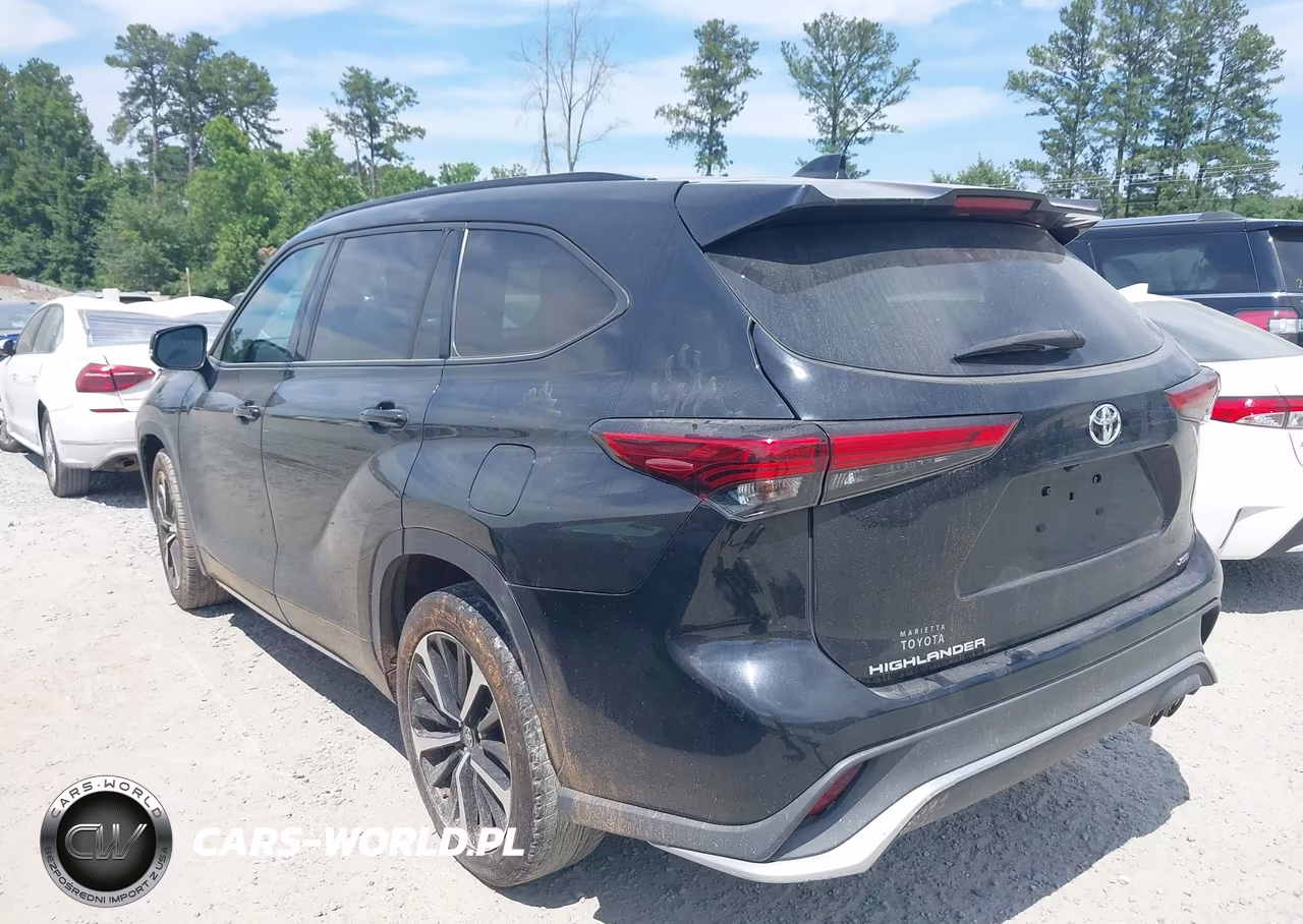 2021 Toyota Highlander Xse VIN:5TDLZRAH9MS085998 - 3