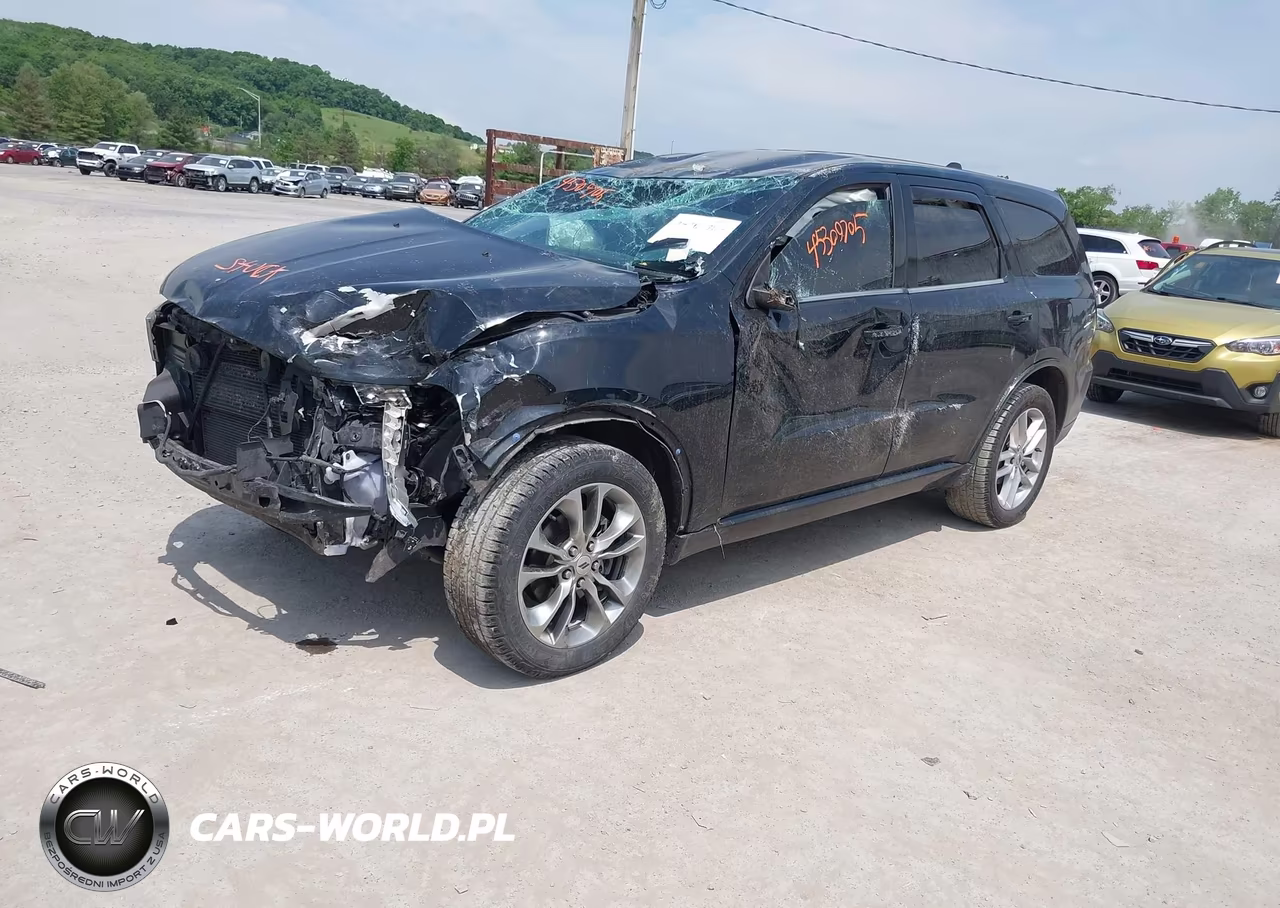 2020 Dodge Durango Gt Plus Awd VIN:1C4RDJDG5LC213554 - 2