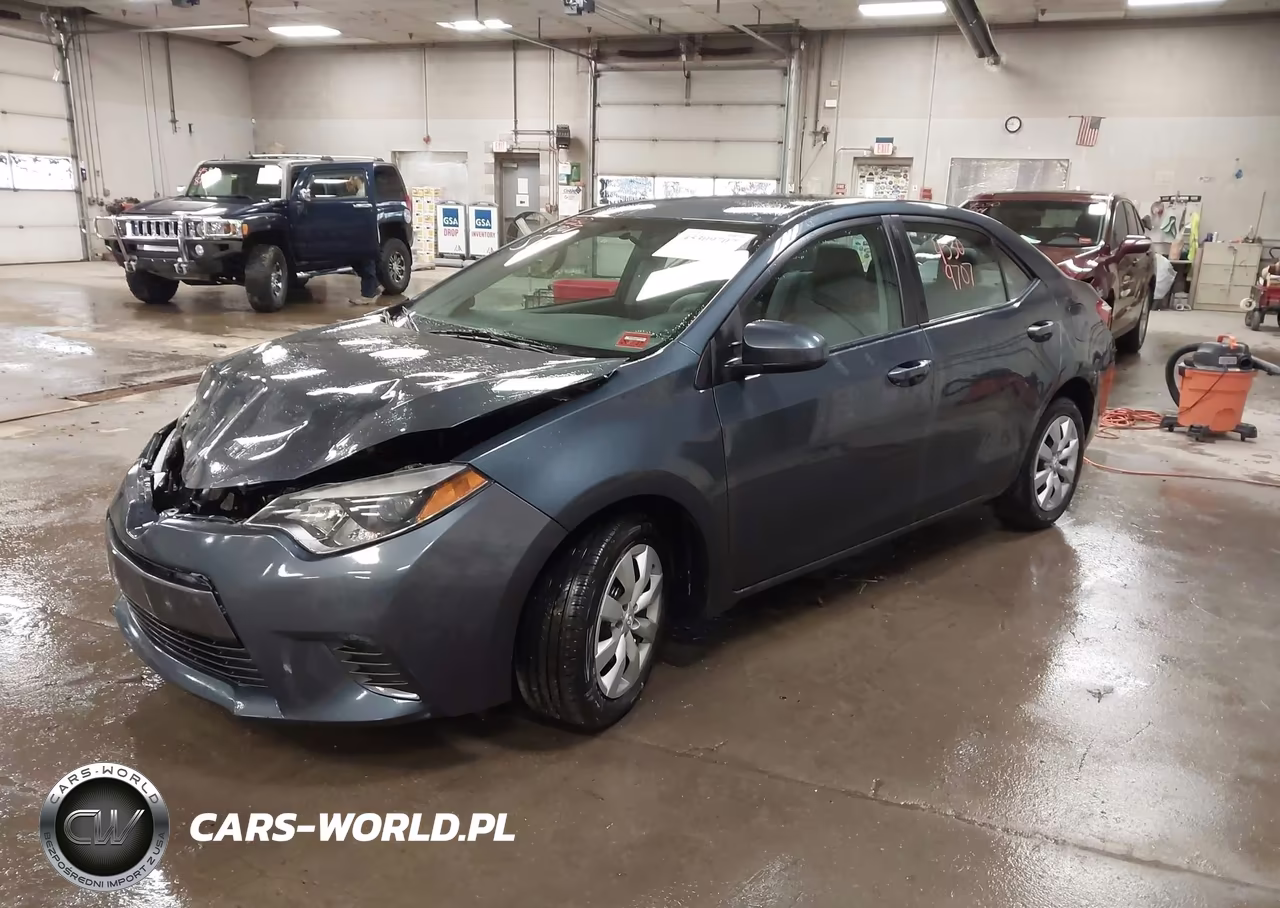 2015 Toyota Corolla Le VIN:2T1BURHEXFC358593 - 2