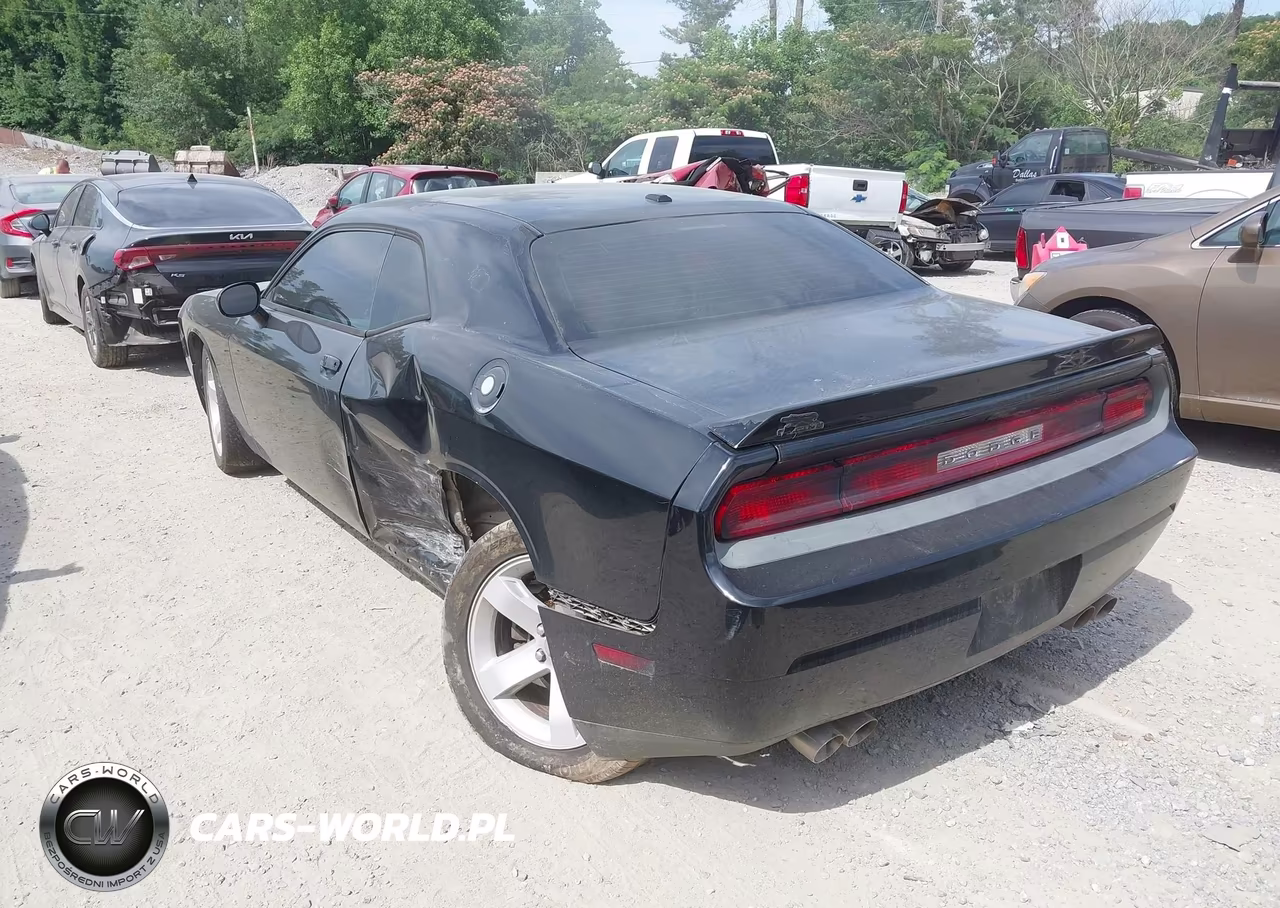2014 Dodge Challenger Sxt VIN:2C3CDYAG6EH225607 - 3