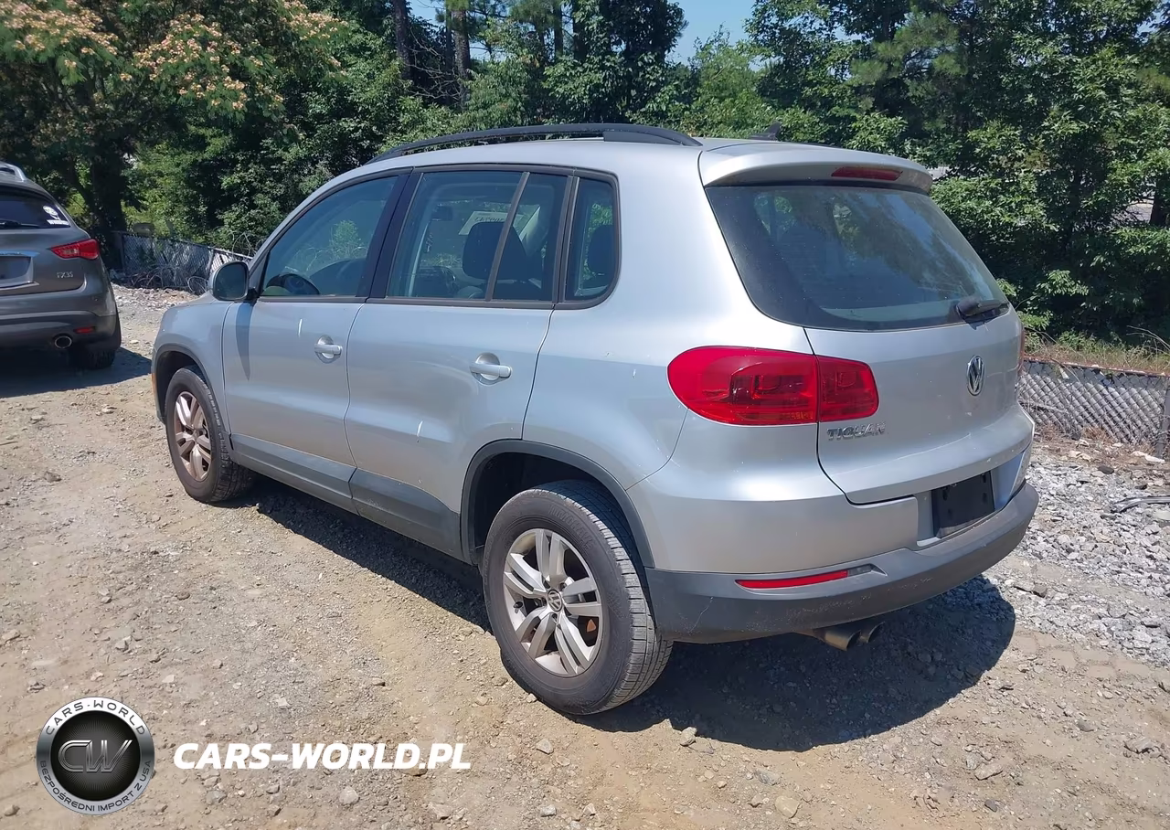 2015 Volkswagen Tiguan S VIN:WVGAV7AX3FW524187 - 3