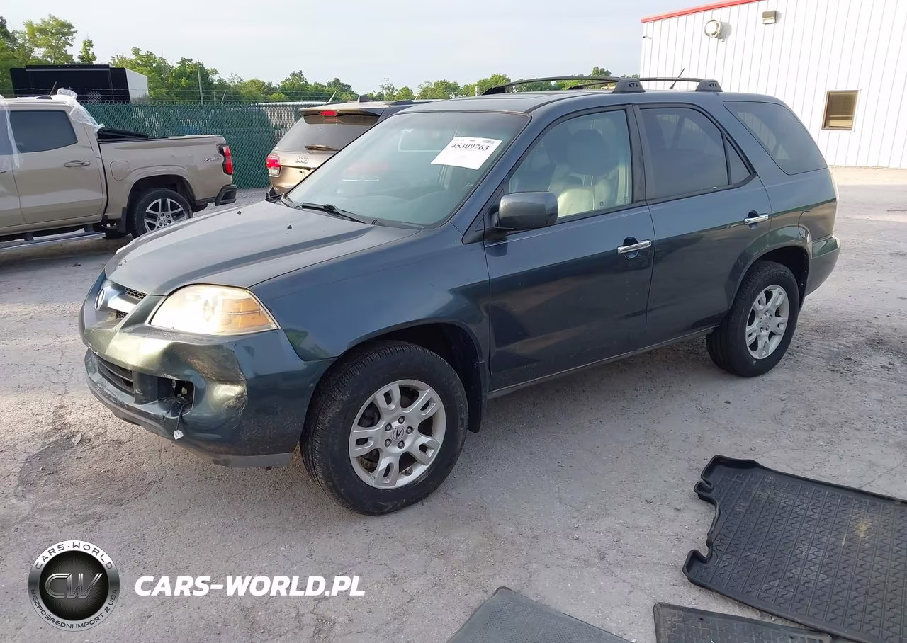 2004 Acura Mdx VIN:2HNYD18644H551842 - 2