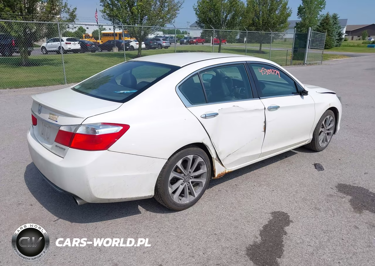 2014 Honda Accord Sport VIN:1HGCR2F57EA250596 - 4