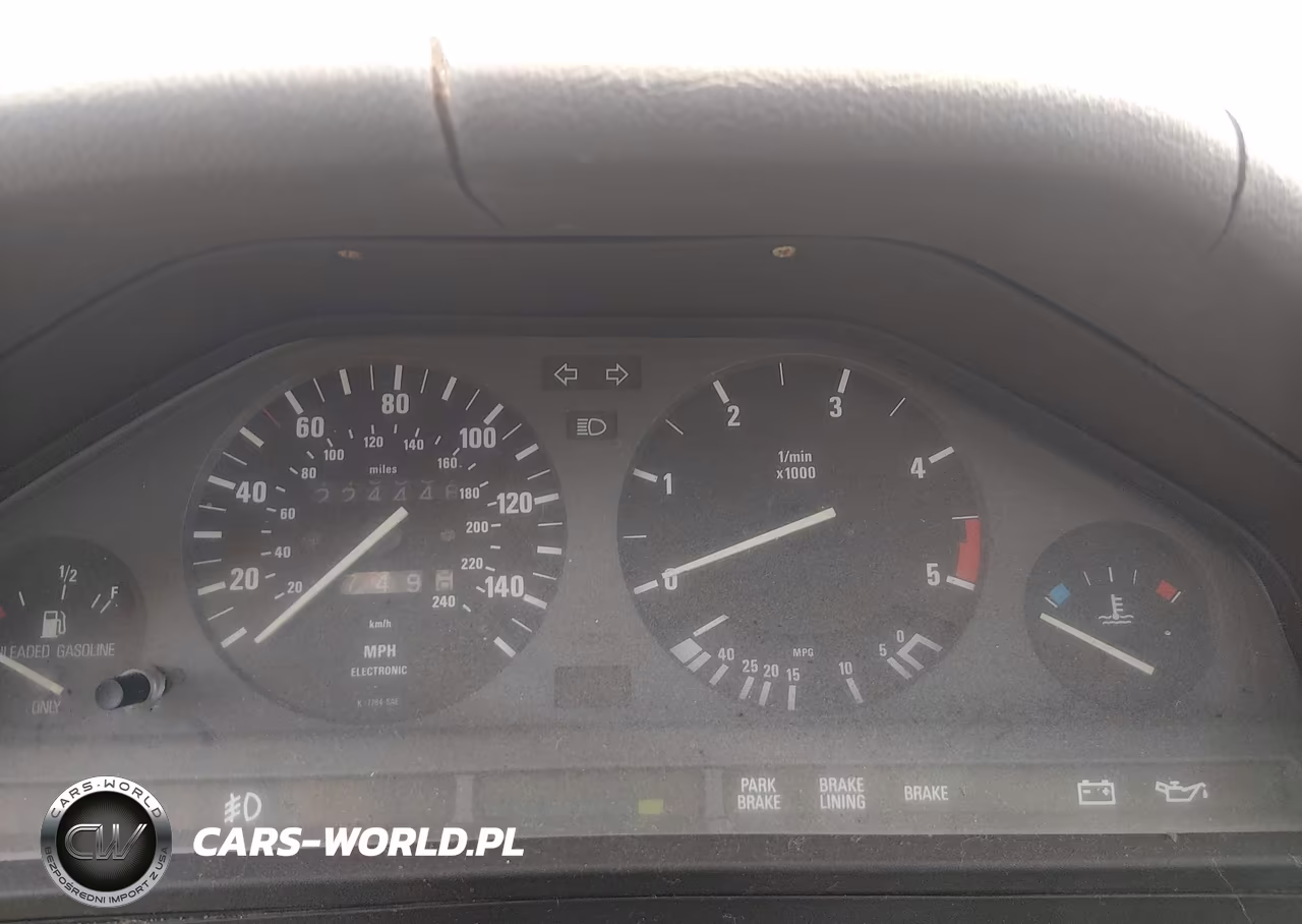 1987 BMW 325 E VIN:WBAAB540XH9803666 - 7