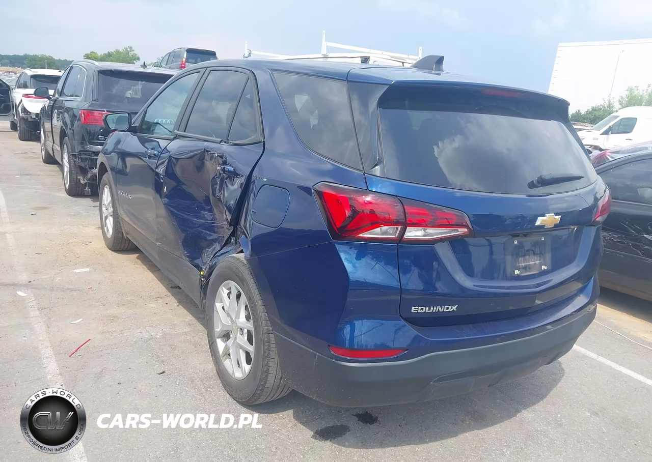 2022 Chevrolet Equinox Fwd Ls VIN:3GNAXHEV5NS245581 - 3