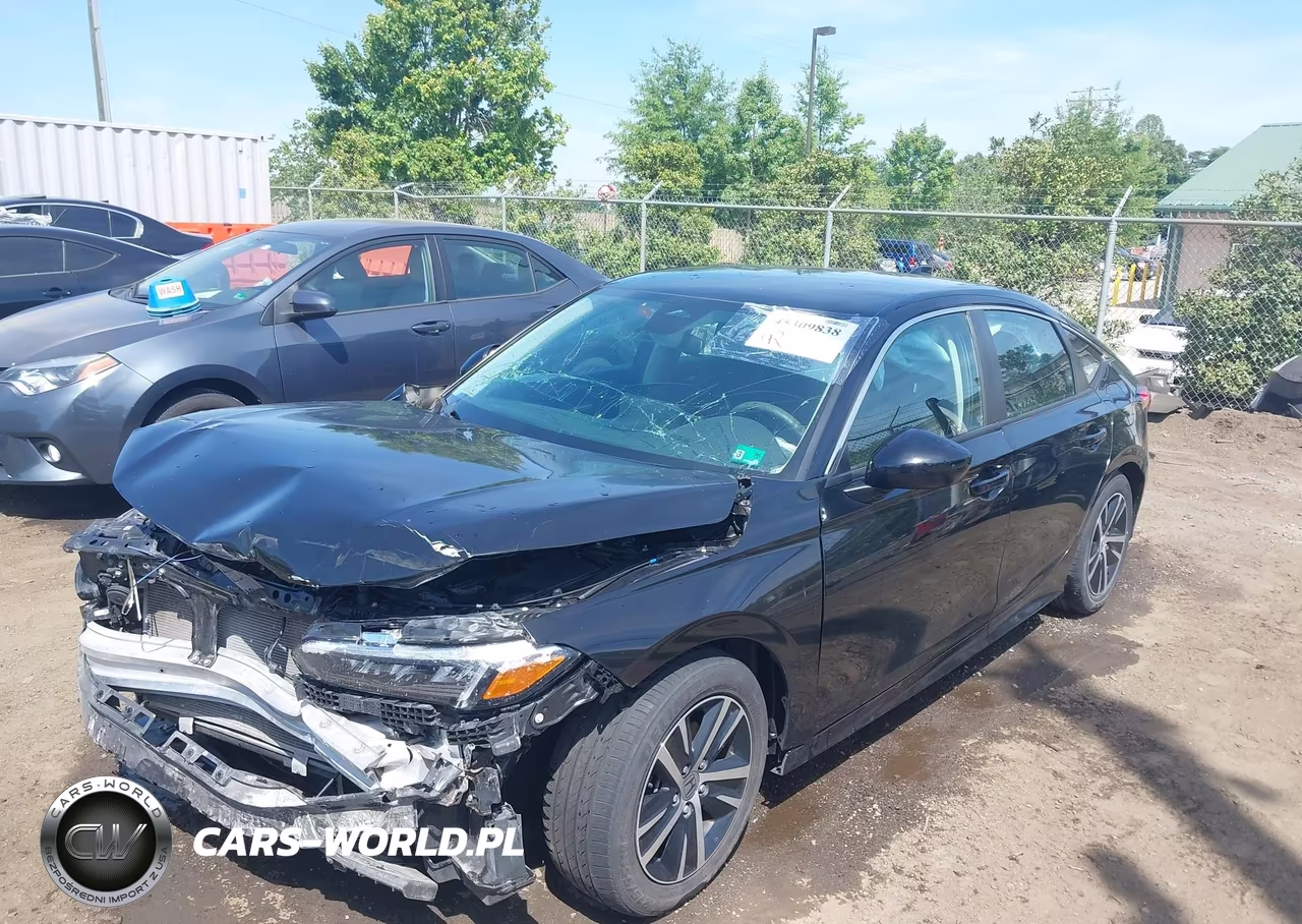 2023 Honda Civic Lx VIN:19XFL2H52PE022709 - 2