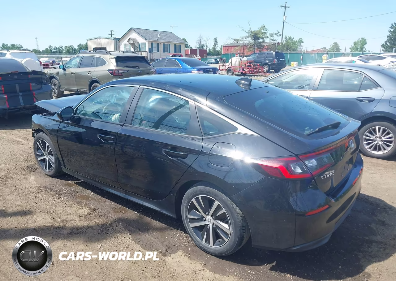 2023 Honda Civic Lx VIN:19XFL2H52PE022709 - 3