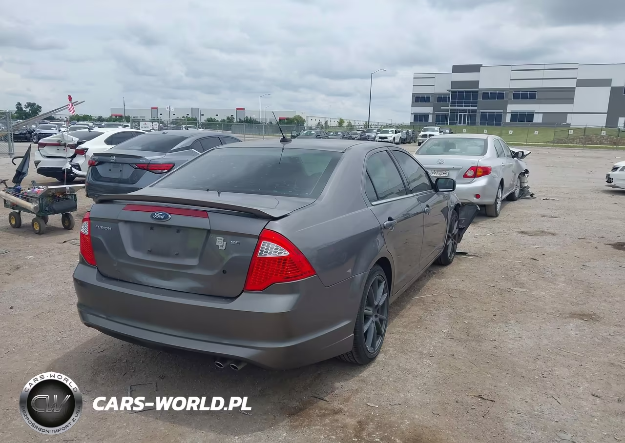 2010 Ford Fusion Se VIN:3FAHP0HAXAR280500 - 4
