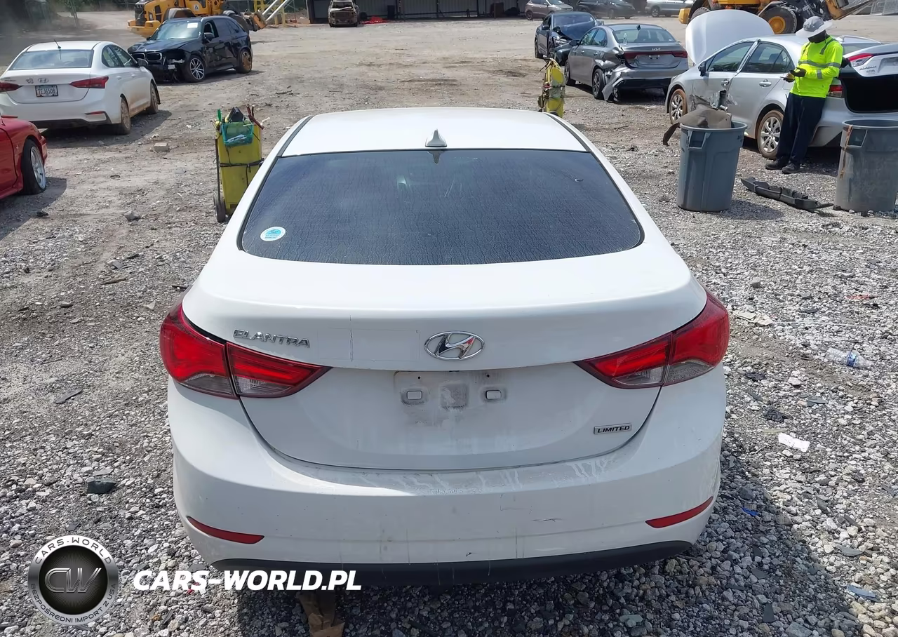 2014 Hyundai Elantra Limited VIN:5NPDH4AE9EH525161 - 17