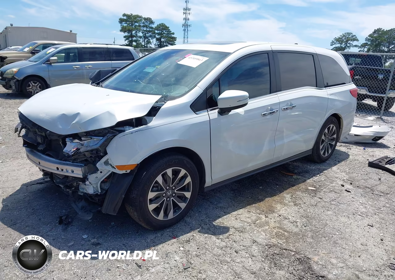 2022 Honda Odyssey Ex-L VIN:5FNRL6H72NB045632 - 2