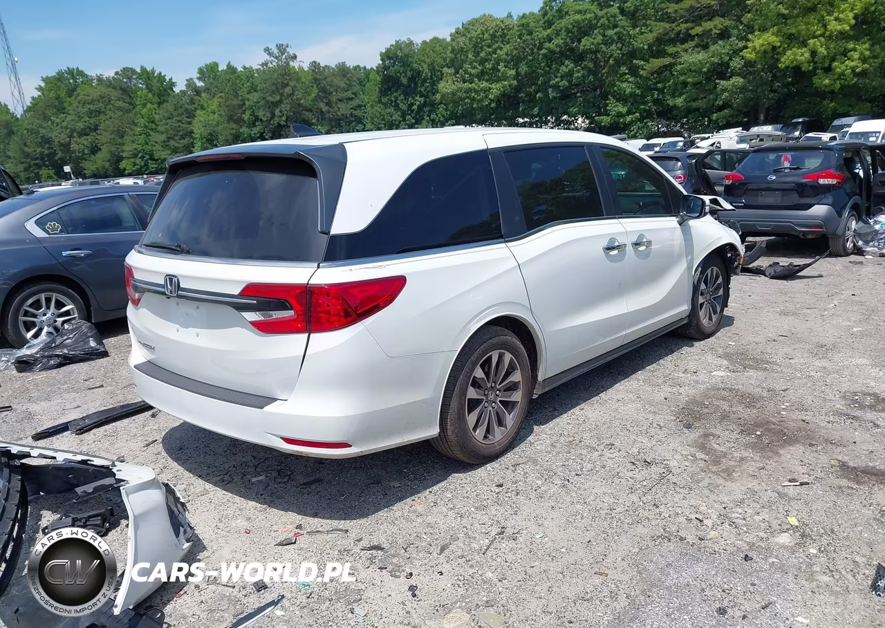 2022 Honda Odyssey Ex-L VIN:5FNRL6H72NB045632 - 4
