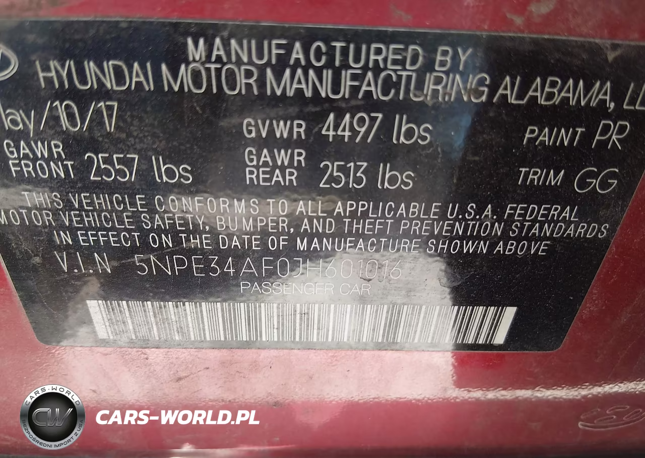 2018 Hyundai Sonata Limited VIN:5NPE34AF0JH601016 - 9