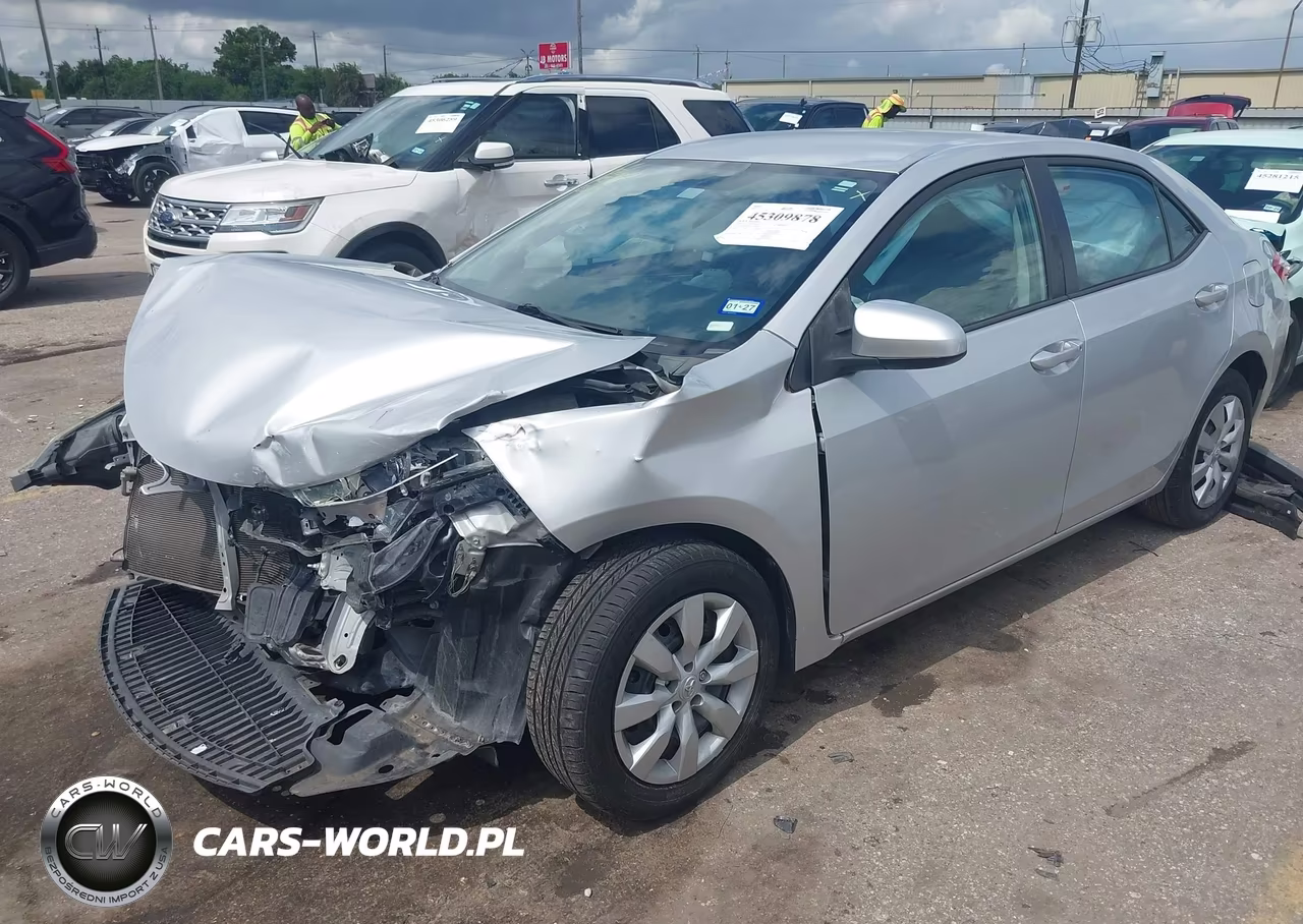 2016 Toyota Corolla Le VIN:2T1BURHEXGC579063 - 2