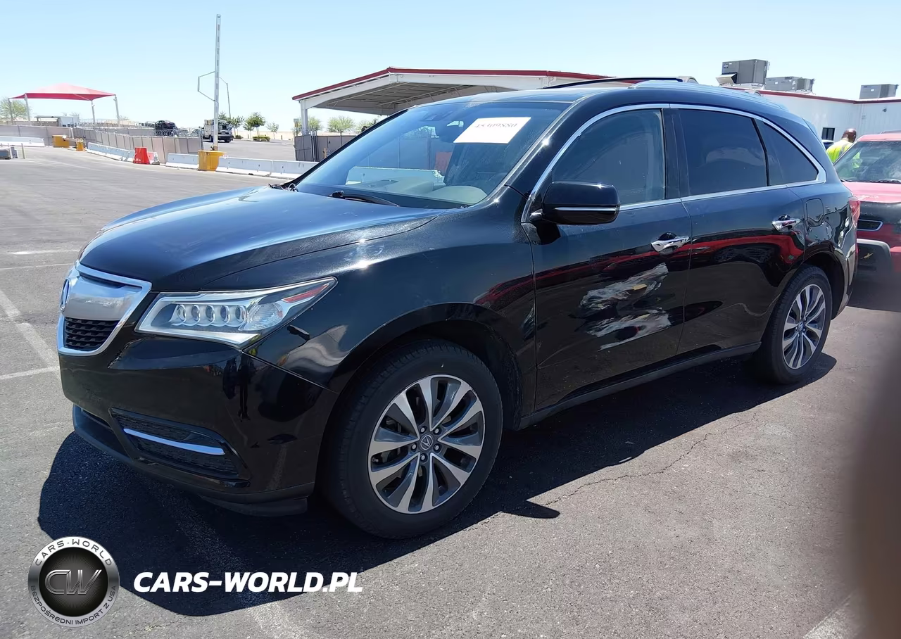 2014 Acura Mdx Technology VIN:5FRYD4H64EB003272 - 2
